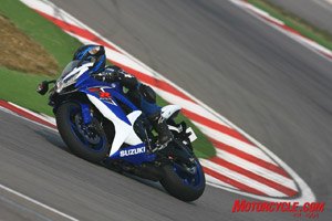 2008 suzuki gsx r600 review motorcycle com, Sure footed and willing typical GSX R