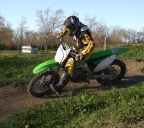 2011 kawasaki kx450f review motorcycle com, The clutch pull is quite easy on the KX450F maybe too easy Heavier clutch springs will help improve clutch life