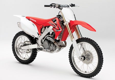 2011 honda crf off road models announced, The Honda CRF450R receives some updates for 2011