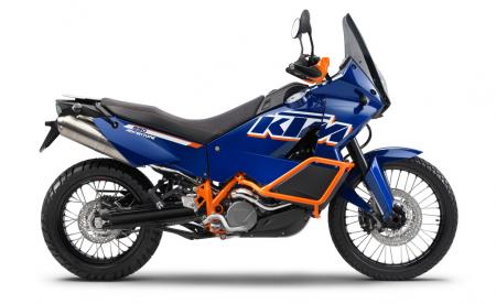 2012 ktm street model lineup preview motorcycle com, The go anywhere 990 Adventure ABS retains all of what makes the Adventure a Paris Dakar winner while adding ABS Meanwhile the Adventure R not pictured benefits from suspension tweaks