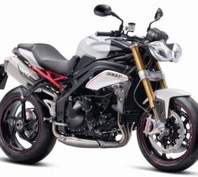 triumph unveils three new models for 2012 motorcycle com, Following in the footsteps of the Daytona 675R and Street Triple R comes the Speed Triple R complete with Ohlins suspension and lighter wheels