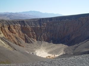 death becomes him, Ubehebe Crater rocks check in but they don t check out