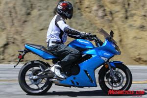 2010 kawasaki ninja 650r review motorcycle com, An upright riding position is part of the Ninja 650R s broad based appeal