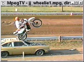 jerry jones learn to wheelie video review, Jerry laying down a fresh coat of Dunlop wax Video clip 6 1 MB MPEG