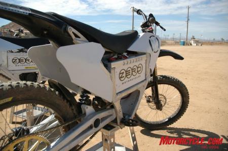 2008 zero x electric motorcycle review motorcycle com, Zero Electric Motorcycles has heaps o upgrades planned for the 2009 X model