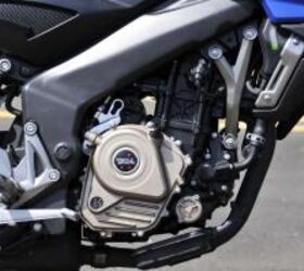 2012 bajaj pulsar 200ns review motorcycle com, Unlike the KTM Duke 200 the engine in the Pulsar 200NS is carbureted