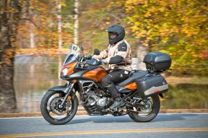 best motorcycles of 2012 motorcycle com, Many updates including a new slimmer look and revised 650cc V Twin were given to the 2012 V Strom 650 ABS The Wee Strom now represents one of the best values in the middleweight class