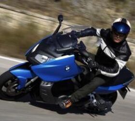 best motorcycles of 2012 motorcycle com, A skilled rider on the BMW C 600 Sport has the potential to hang with lesser riders on sportbikes