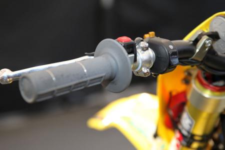 inside the 2013 supercross works bikes motorcycle com, Most of the top riders use an adjustable ignition system that they can change on the fly All they have to do is flip the switch to the right of the kill switch