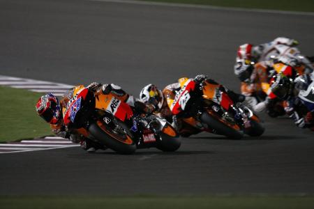 motogp 2011 qatar results, As they did in the pre season tests Casey Stoner 27 and Dani Pedrosa 26 showed the Honda RC212V is the machine to beat this season