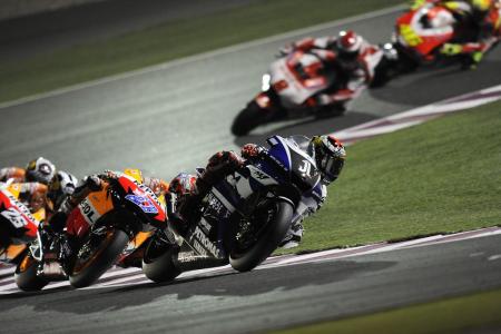 motogp 2011 qatar results, Defending the 1 plate will be a tall effort for Jorge Lorenzo with a resurgent Casey Stoner chasing him