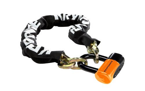 motorcycle theft prevention, Make sure you chain your motorcycle to something secure The strongest chain is useless if you attach it to something that is easily broken