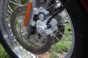 motorcycle com, Space age brakes
