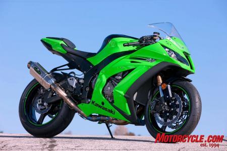 2011 kawasaki zx 10r review motorcycle com, The 2011 ZX 10R is poised to create trouble for BMW s year old S1000RR entrant in the literbike wars And it s the most advanced of the liter machines from the Big Four Seen here with a full Nassert Beet exhaust and proprietary Kawi race kit ECU as the only hop ups the new 10R is said to produce over 180 hp from a stock engine The new Ninja is basically race ready out of the box