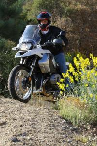 2010 ducati multistrada 1200 vs bmw r1200gs motorcycle com, The GS is almost as adept in off road environs as it is on the road