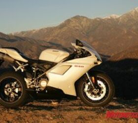 2008 ducati 848 road test motorcycle com, If you don t find the 848 attractive we suggest you check your pulse and ask your KLR in the garage if it s okay to fantasize about other bikes