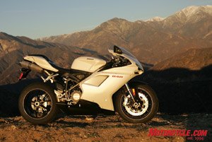 2008 ducati 848 road test motorcycle com, If you don t find the 848 attractive we suggest you check your pulse and ask your KLR in the garage if it s okay to fantasize about other bikes