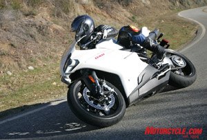 2008 ducati 848 road test motorcycle com, Although we keep blathering on about how beauteous the 848 is let s not forget that it s a total blast to ride