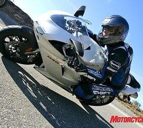 2008 ducati 848 road test motorcycle com, The 848 has the sporting prowess to back up its mouth watering good looks