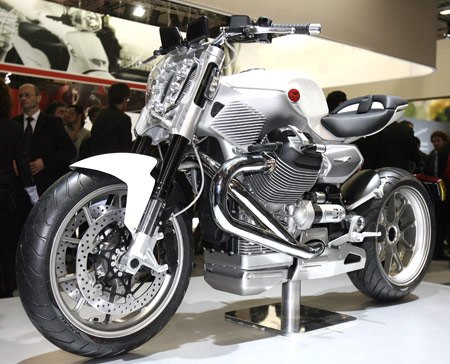 featured motorcycle brands, Moto Guzzi describes the V12 X as a one of a kind motorcycle but spiritually it sounds similar to Miguel Galluzzi s other creation the Ducati Monster