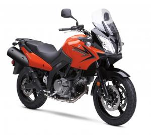 choosing your first motorcycle a beginner s guide, The V Strom 650 is good alternate choice to the Kawasaki KLR650 especially if you ll spend most of your miles on road