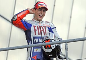motogp 2009 mugello preview, Jorge Lorenzo celebrated his victory at Le Mans with his Hulk Hogan impression