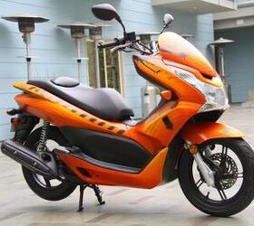 2011 honda pcx review motorcycle com, Aiming at youthful buyers the contemporary looking PCX 125 will be on tour this summer