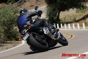 2009 star v max review test motorcycle com, With nearly 180 rear wheel horsepower on tap the VMax gets down the road like nothing else on it