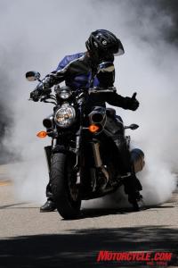 2009 star v max review test motorcycle com, Meet the new burnout king
