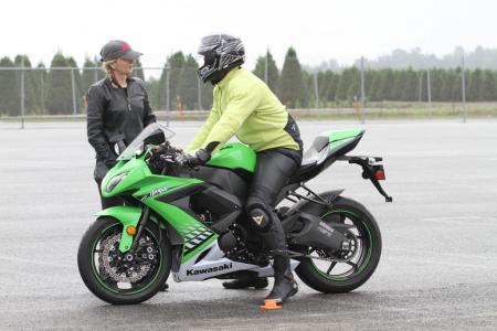 lee parks total control advanced riding clinic review, Thanks to Kawasaki for the loan of its powerful and sweet handling ZX 10R This bike fits me like a glove and is one of my favorite literbikes