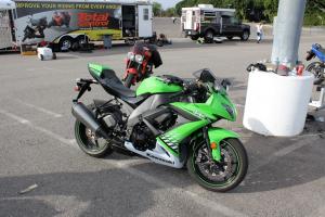 lee parks total control advanced riding clinic review, The ZX 10R performed flawlessly Parks says literbikes are more challenging than smaller bikes for low speed tight maneuvers