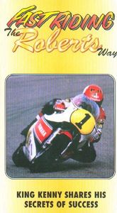 fast riding the roberts way, Retro artwork gotta luv it King Kenny preparing to crush another beer can