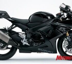 2011 suzuki gsx r600 and gsx r750 revealed motorcycle com, The 2011 GSX R750 profile shows its blunter nose and redesigned exhaust MSRP is 11 999 only 400 clams more than the 600 but with 20 extra power