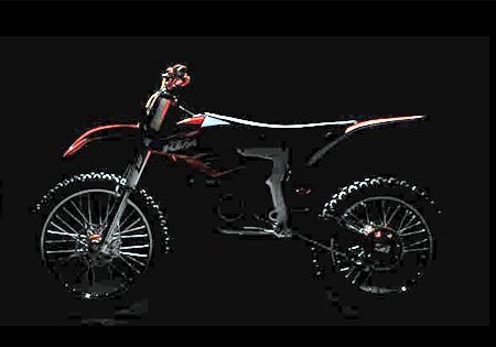 ktm teases freeride electric prototype, The same image lightened in PhotoShop reveals more details