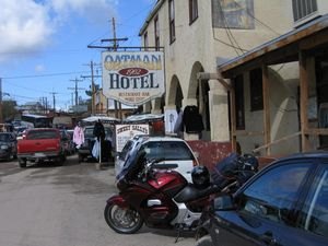 2005 oatman arizona tour, Oatman Hotel Saloon and Restaurant