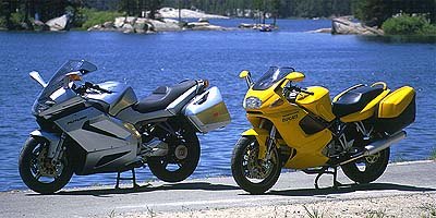 motorcycle com, can take the Kawi to the track and rail should you decide to The VFR can do track days but you ll be circulating at a reduced pace