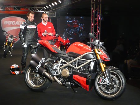 2009 ducatis break cover at milan, Ducati s latest naked beast has more in common to the 1098 than the Monster