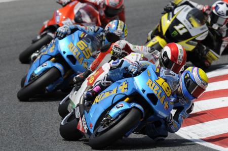 motogp 2010 catalunya results, Suzuki finally showed signs of life with Alvaro Bautista finishing fifth Proving that it wasn t just because of the Spaniard s home crowd advantage Loris Capirossi finished seventh