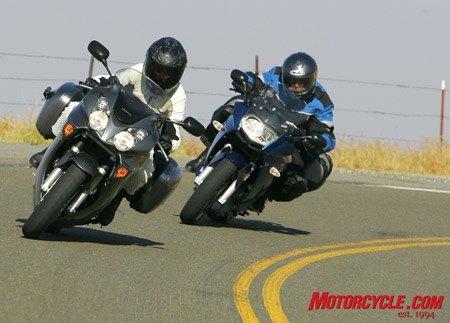 motorcycle com, Both bikes are adept at sport riding but the F800