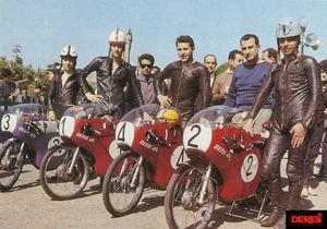 derbi big fun in small packages motorcycle com, Those are 50cc GP Racers The bikes were capable of over 100 mph