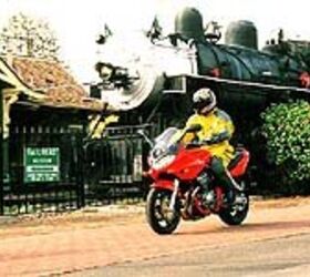 2000 suzuki bandit 600s motorcycle com, Bandit v Train
