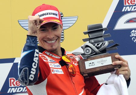 ducati re signs hayden, Nicky Hayden overcame a slow start and improved as the 2009 MotoGP season continued
