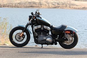 2007 harley davidson xl1200n motorcycle com, The 2007 Harley Nightster Blacked out and ready to rumble