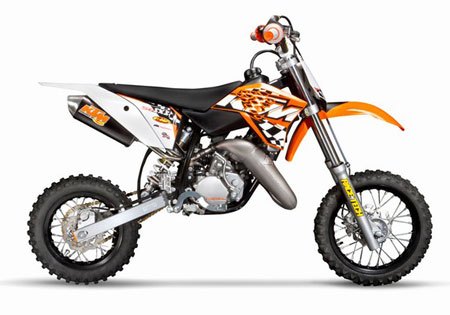 2011 ktm 50 sxs announced, The 2011 KTM 50 SXS features a number of upgrades from the KTM PowerParts catalog to the base 50 SX