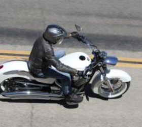 2013 victory boardwalk review motorcycle com, Check out the distance between the handgrips The sportbike fuel filler cap looks out of place on a cruiser