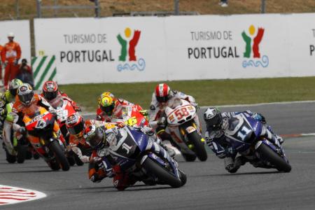 motogp 2011 catalunya results, Jorge Lorenzo and Ben Spies joined Stoner on the podium for the Yamaha Factory team s best weekend so far this season