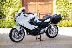 2013 bmw f800gt review motorcycle com, In addition to the grown up full fairing the GT s maturity is enhanced by its color matched fender