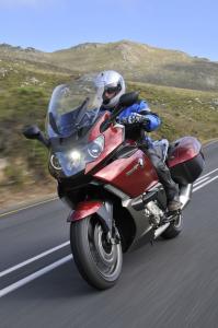 2012 bmw k1600gt review motorcycle com, The GT s electrically adjustable windshield shown here in a raised position offers a setting to suit riders of all sizes