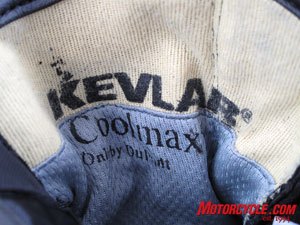 held air stream gloves review, Cool Max keeps you dry Kevlar helps keep your skin on