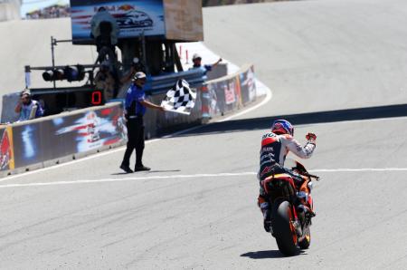 2012 motogp laguna seca results, The victory was Casey Stoner s third at Laguna Seca The win plus Dani Pedrosa s third place finish gave Honda its 299th and 300th premiere class podium results